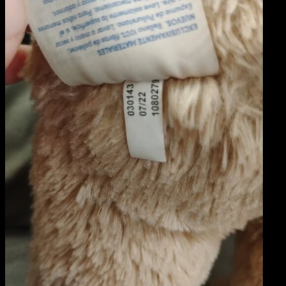 Build a Bear Happy Birthday Plush Tan Bear Blue Confetti Plush Stuffed Animal - Picture 11 of 11